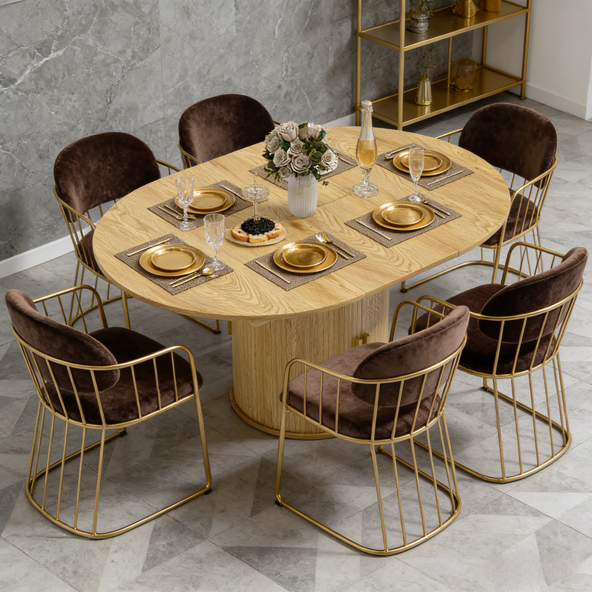 Solenne Extendable Dining Table