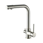 Noir & Gold Pull-Out Kitchen Faucet