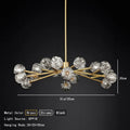 Solaris Branch Crystal Chandelier