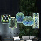 Aurora 3D Glass Pendant Light