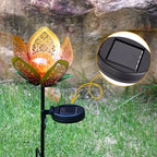 Lotus Solar Garden Stake Light