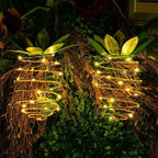 Solar Spiral String Lights — Weatherproof