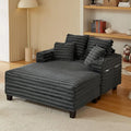 Oversized Double Chaise Lounger