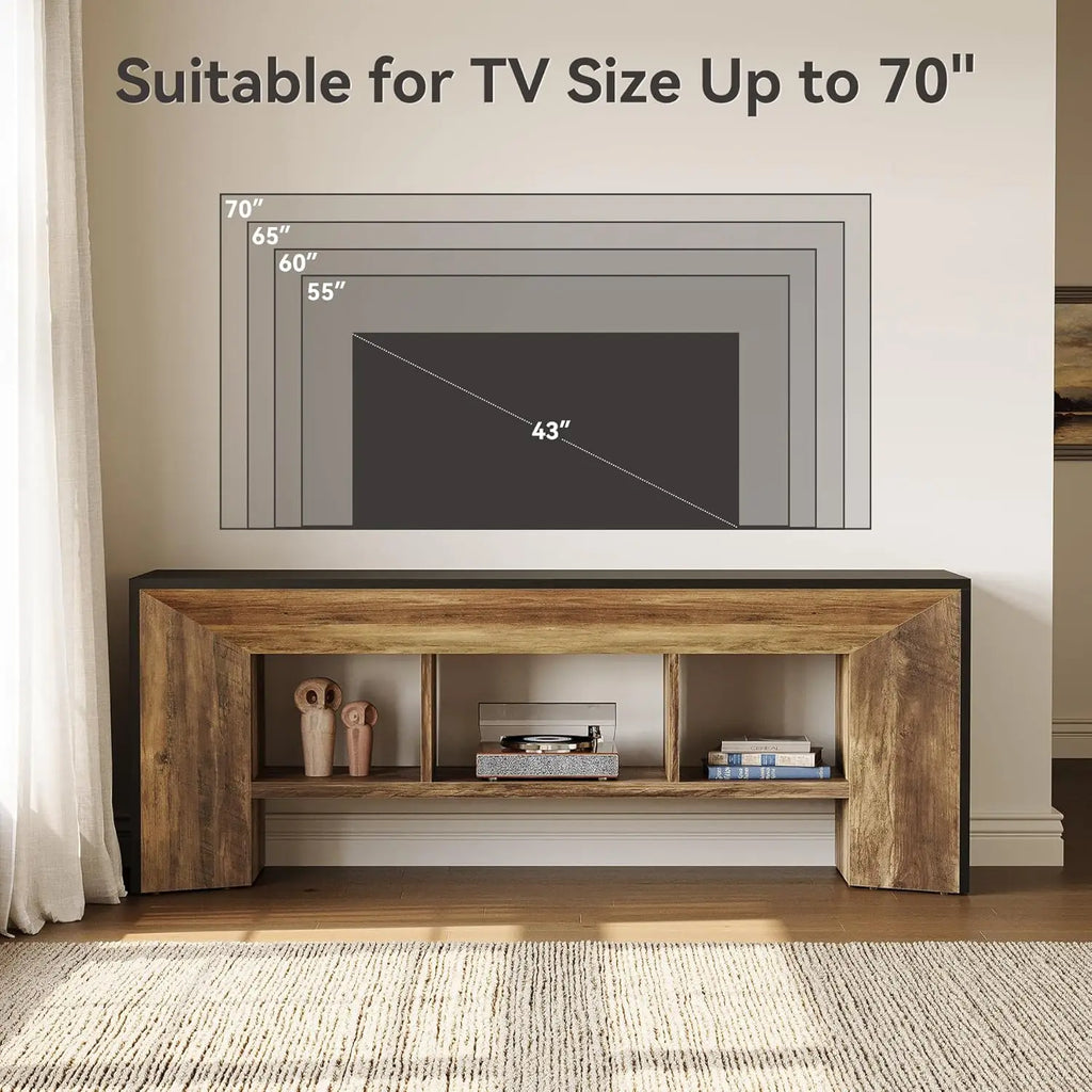 Rustic Industrial TV Stand