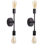 Duo Wall Lamp — Black & Gold