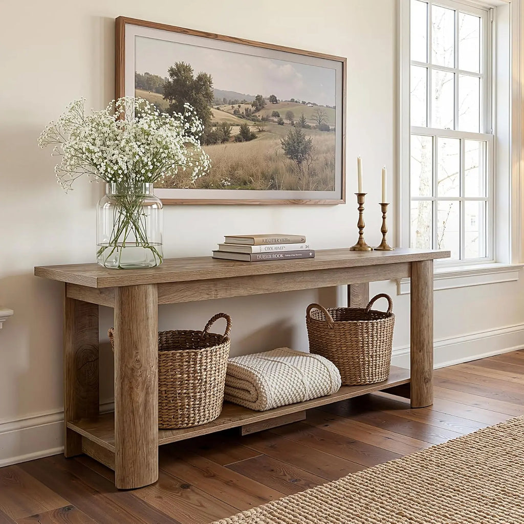 Farmhouse Rustic TV Stand