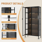 Industrial LED Bookcase