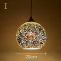 Aurora 3D Glass Pendant Light