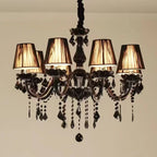 Noir Crystal Chandelier