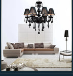 Noir Crystal Chandelier