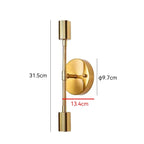 Duo Wall Lamp — Black & Gold