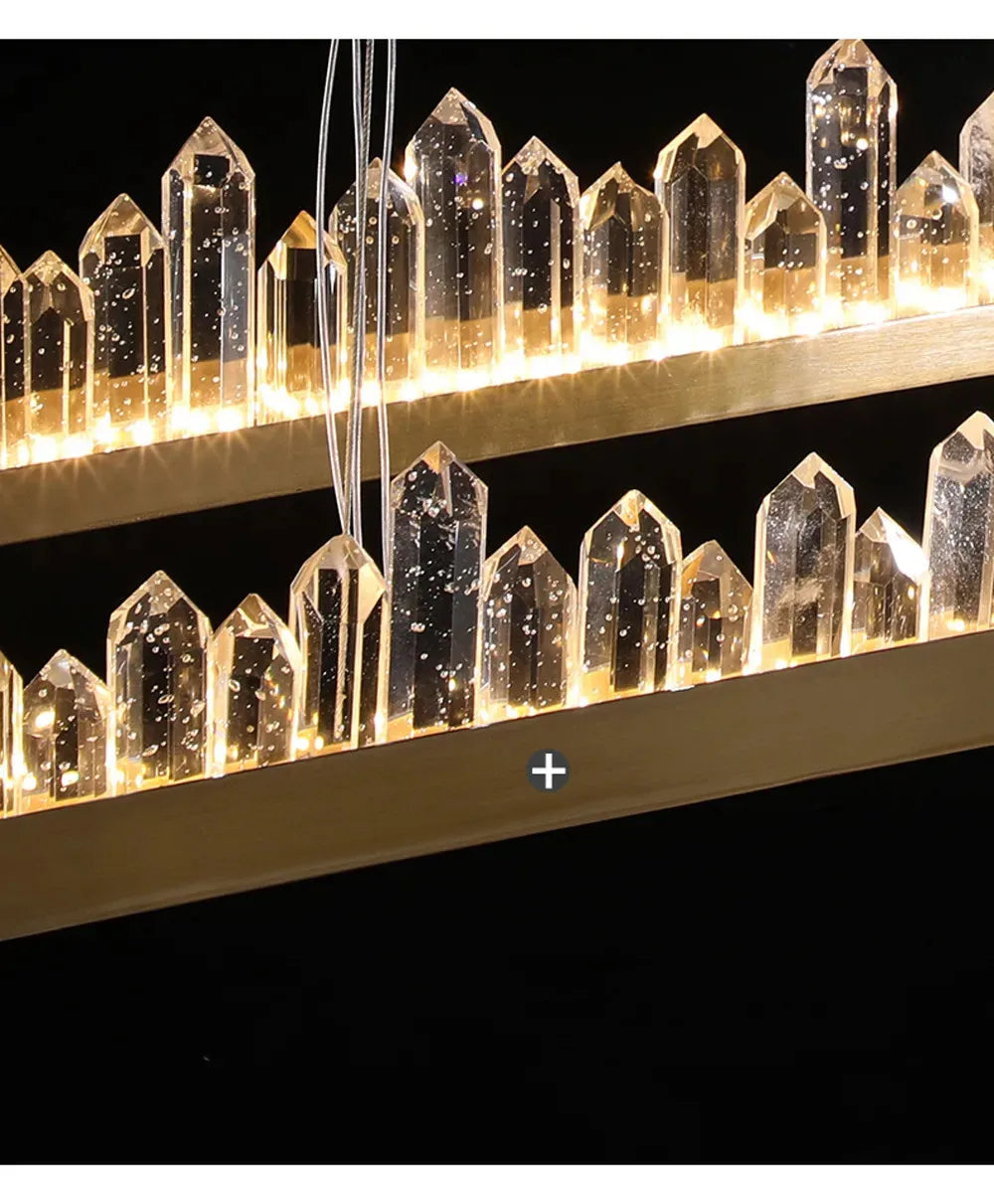 Cityscape Ring LED Chandelier
