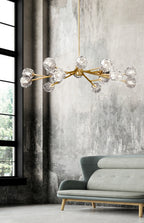 Solaris Branch Crystal Chandelier