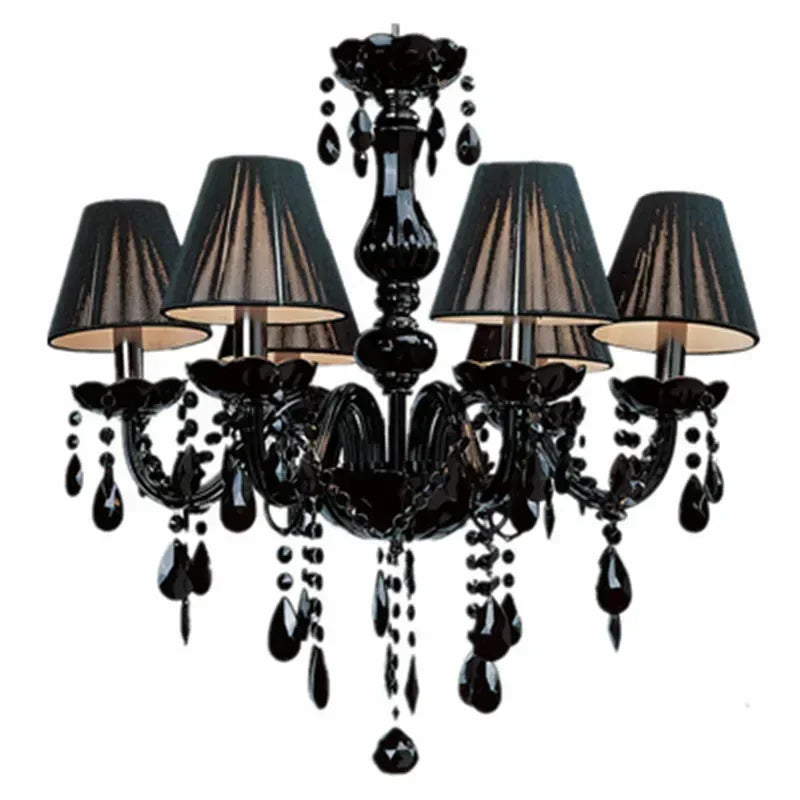 Noir Crystal Chandelier