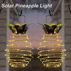 Solar Spiral String Lights — Weatherproof
