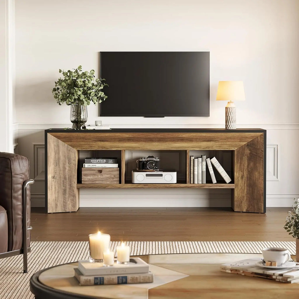 Rustic Industrial TV Stand
