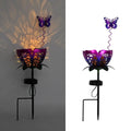 Lotus Solar Garden Stake Light