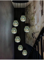 Aurora 3D Glass Pendant Light
