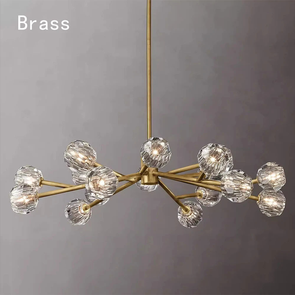 Solaris Branch Crystal Chandelier