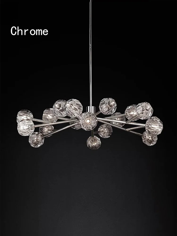Solaris Branch Crystal Chandelier
