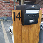 Floating House Number Plaque