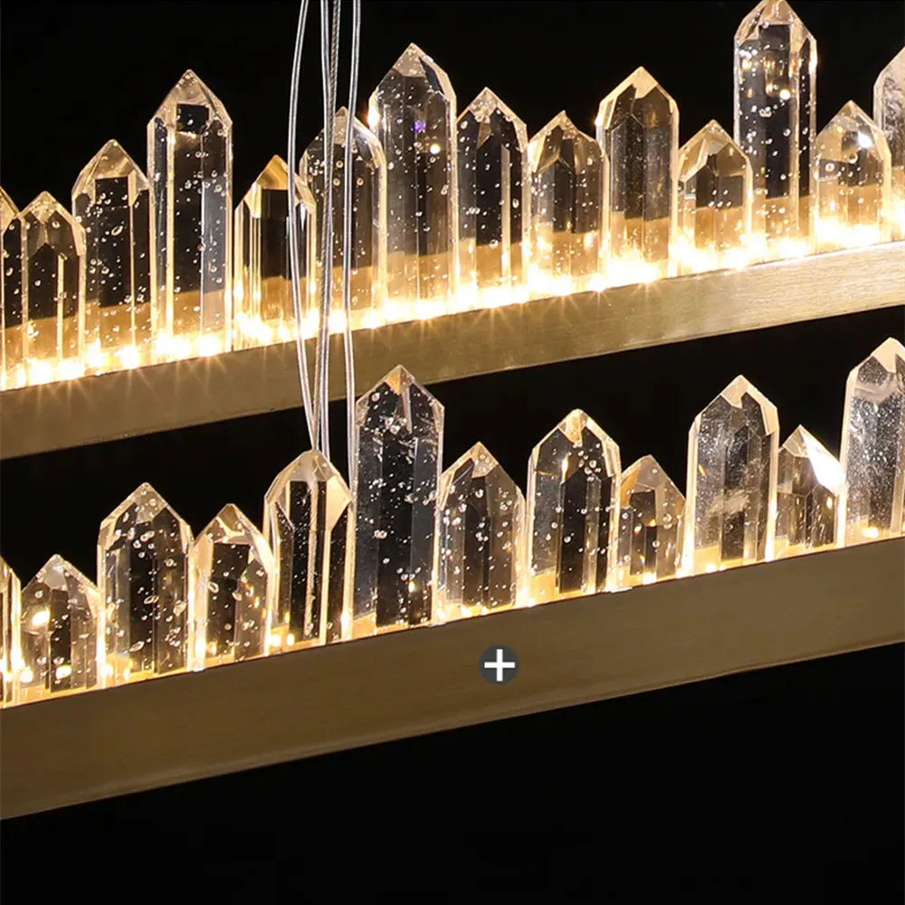 Cityscape Ring LED Chandelier