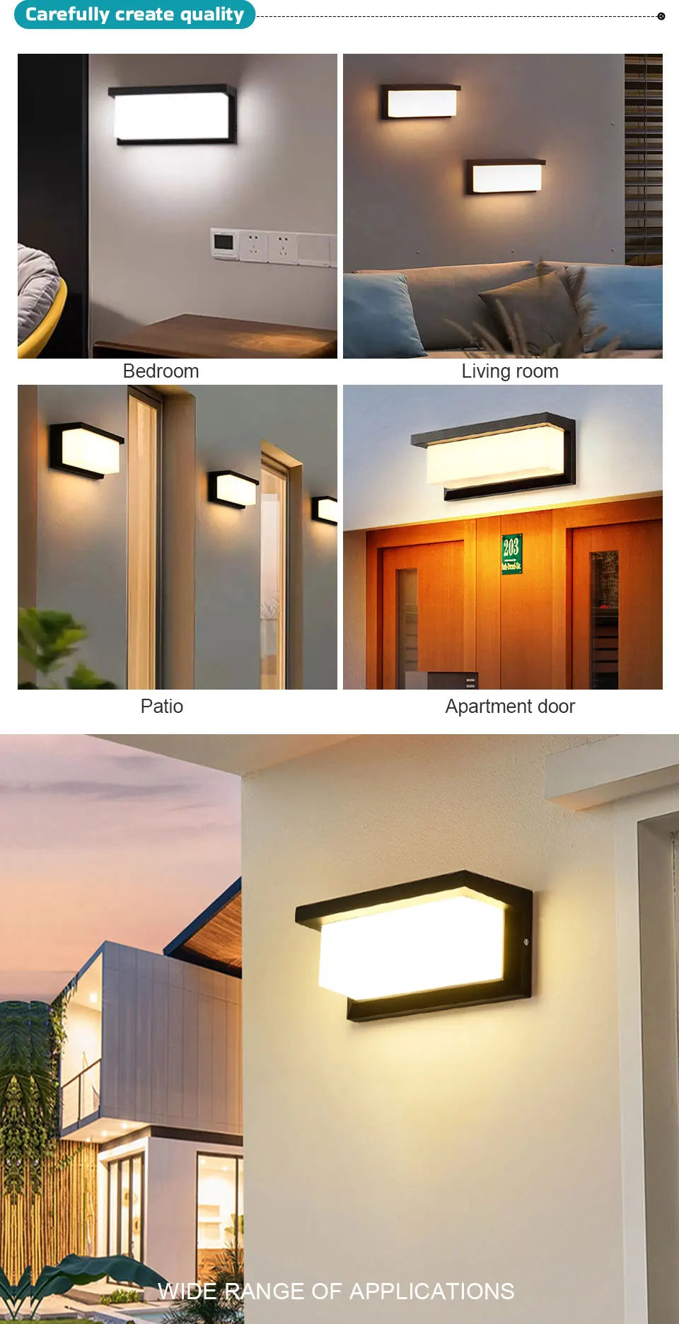 Horizon Outdoor LED Wall Light