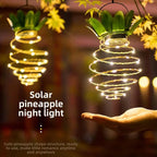 Solar Spiral String Lights — Weatherproof