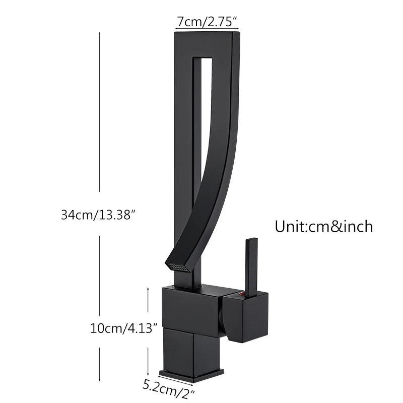 Square Basin Faucet