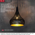 Moroccan Handcrafted Metal Pendant Light