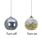 Aurora 3D Glass Pendant Light