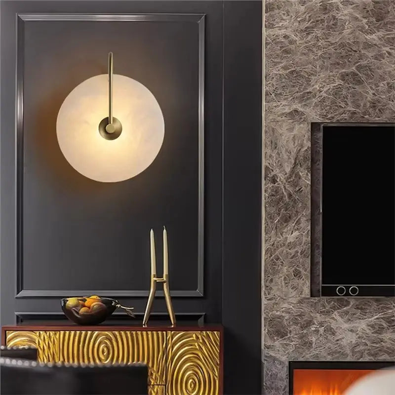 Marble Glow Wall Sconce