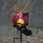 Lotus Solar Garden Stake Light