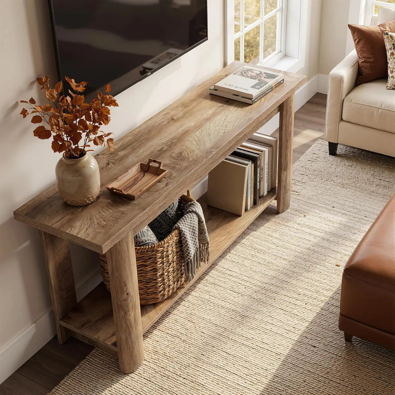 Farmhouse Rustic TV Stand