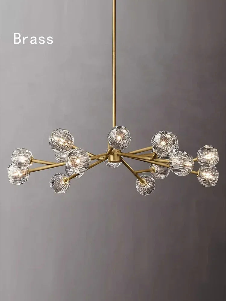 Solaris Branch Crystal Chandelier