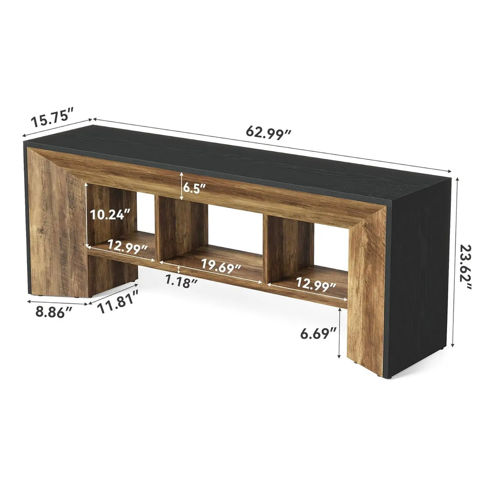 Rustic Industrial TV Stand