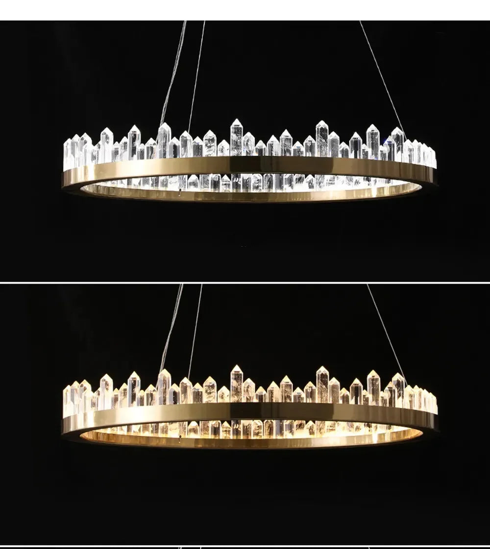 Cityscape Ring LED Chandelier