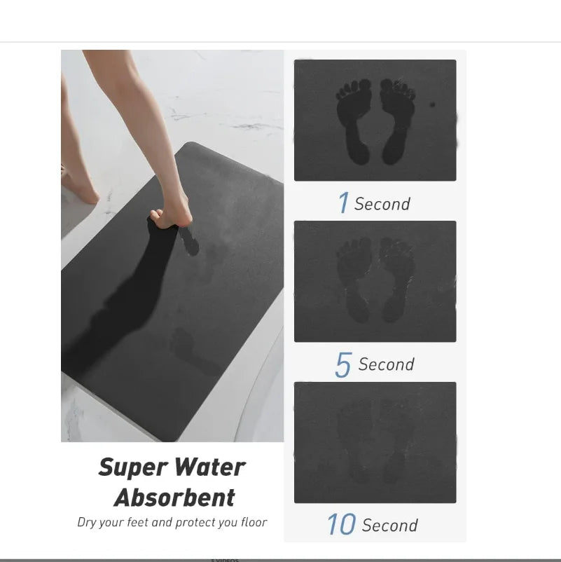 Moroccan Tile Pattern Kitchen Mat Set — Non-Slip Washable Floor Runner for Kitchen & Hallway