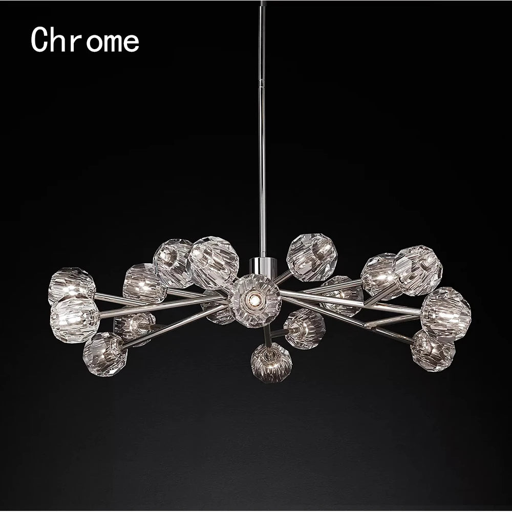 Solaris Branch Crystal Chandelier