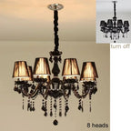 Noir Crystal Chandelier