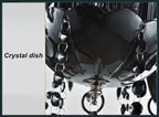 Noir Crystal Chandelier