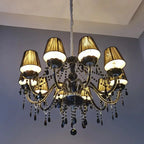 Noir Crystal Chandelier