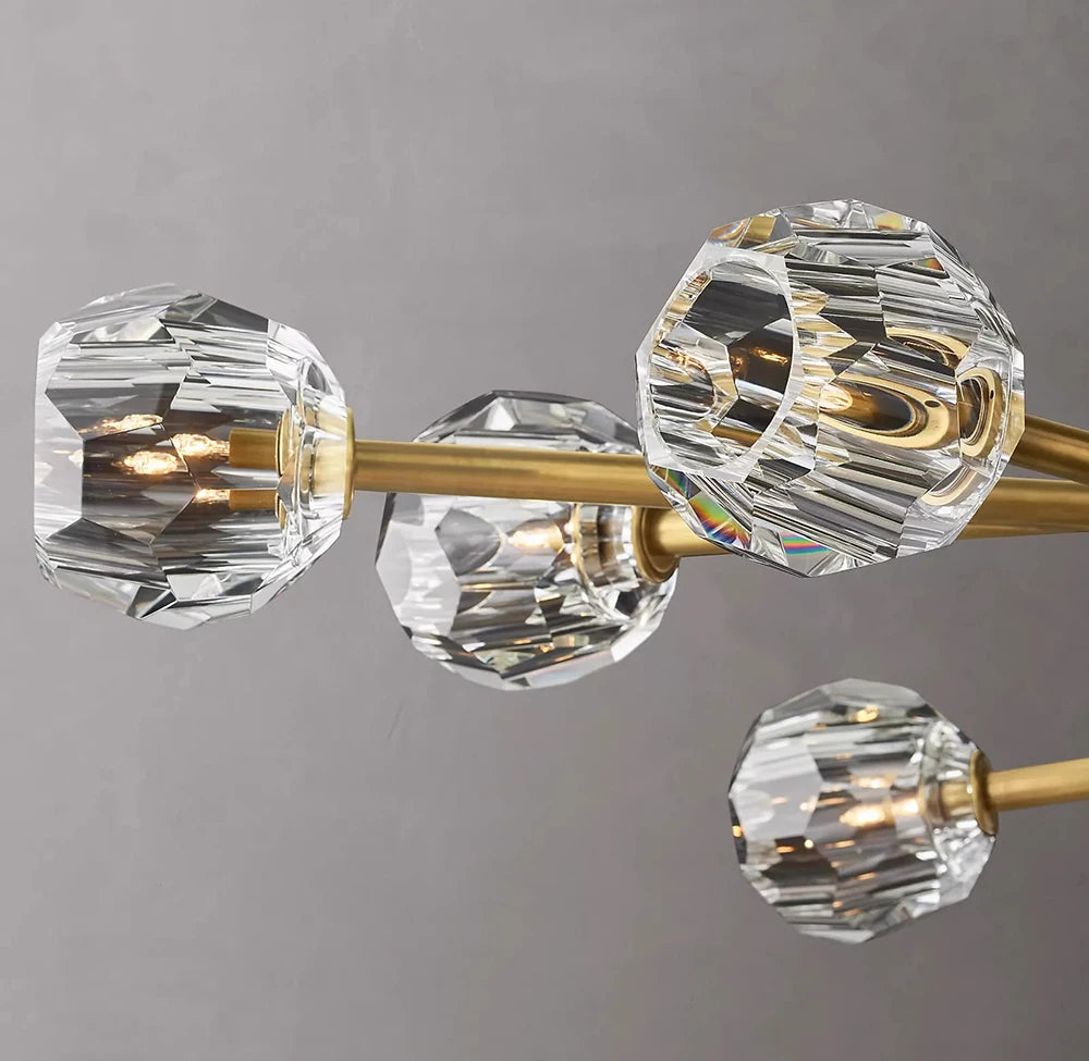 Solaris Branch Crystal Chandelier