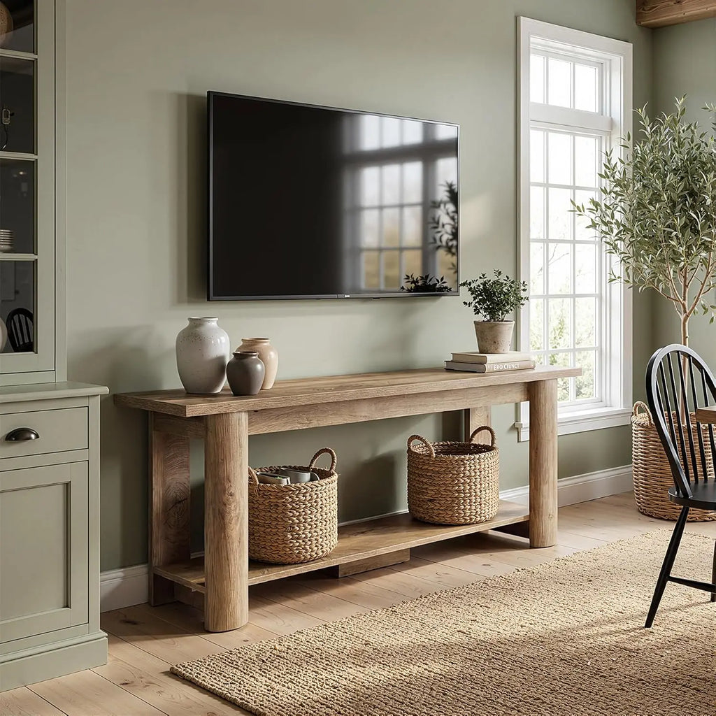 Farmhouse Rustic TV Stand