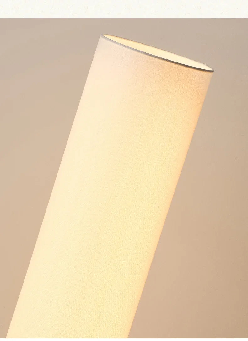 Scandinavian Wood Tripod Column Floor Lamp