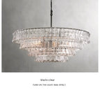 Smoke Gray Glass Ceiling Chandeliers