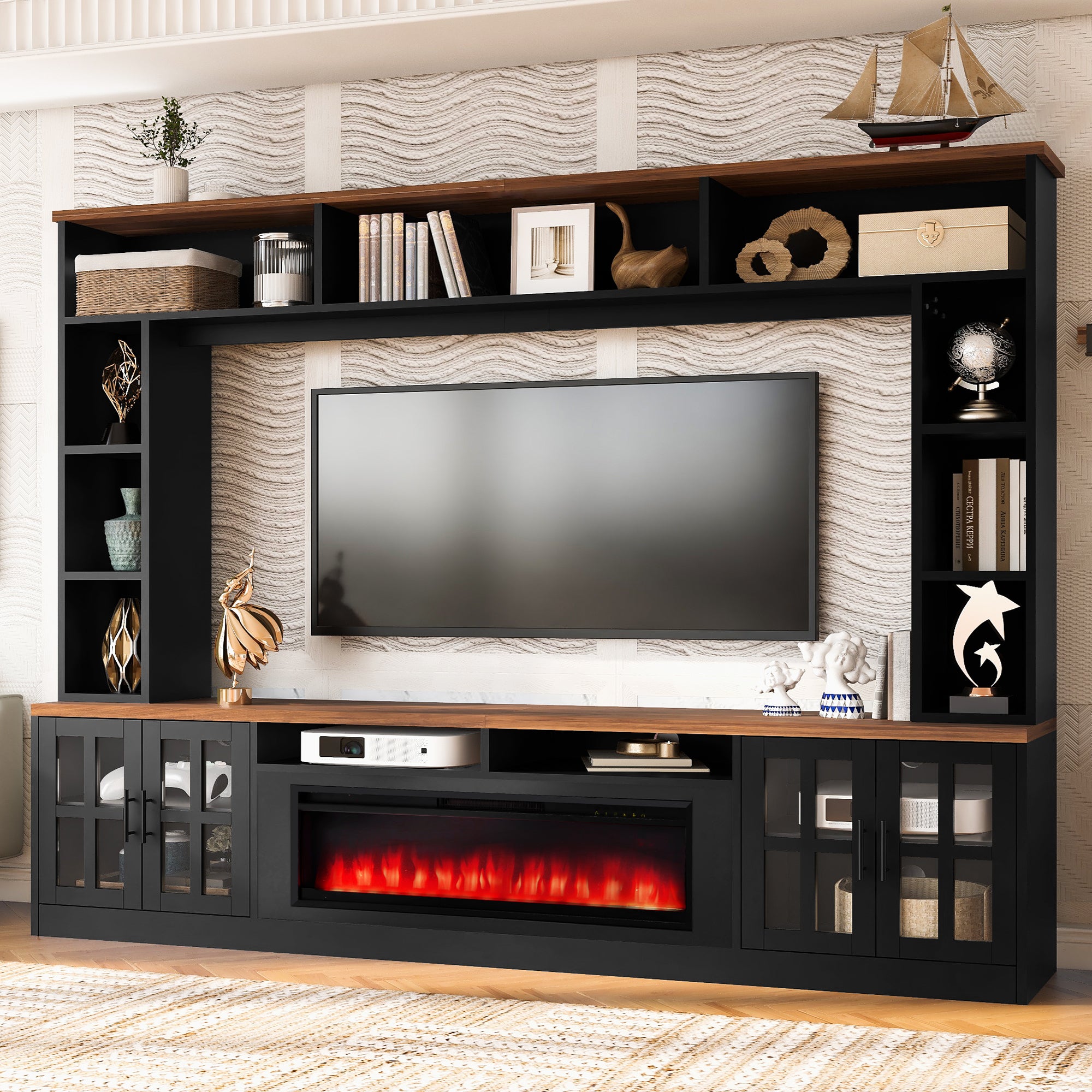 Ashcombe — Fireplace Entertainment Center