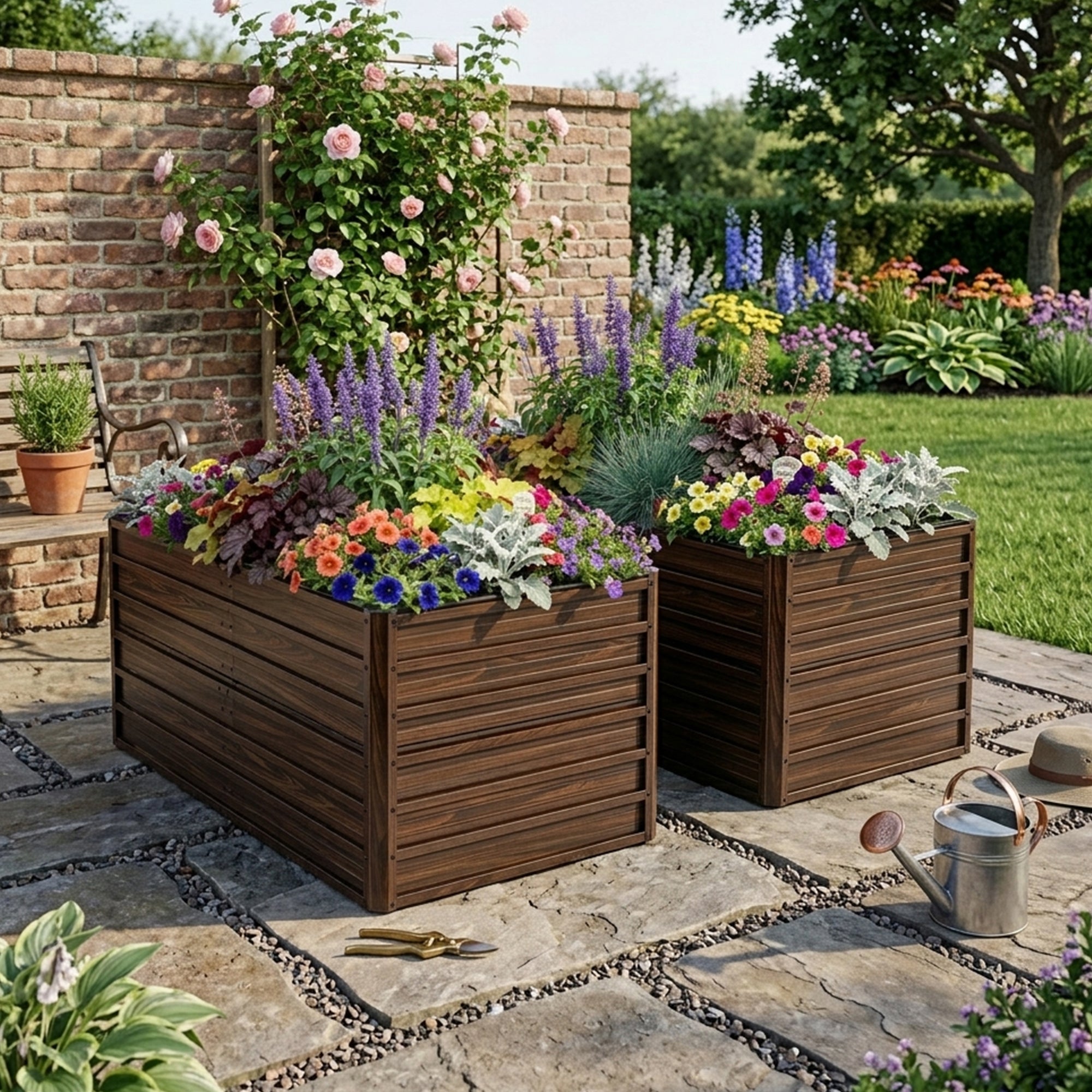 Walnut Ridge — Elevated Garden Bed, Set of 2